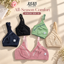 Load image into Gallery viewer, XOXO All-Season Comfort PACK OF 5