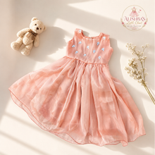 Load image into Gallery viewer, Girls Party Dress – Shesha Silk by
