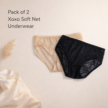 Load image into Gallery viewer, Pack of 2 Xoxo Soft Net Underwear