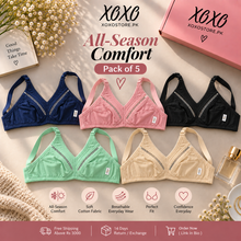 Load image into Gallery viewer, XOXO All-Season Comfort PACK OF 5