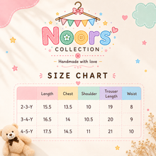 Load image into Gallery viewer, 14 August Kids Suit By Noor With Free Scrunchie