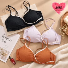 Load image into Gallery viewer, Xoxo Light Padded Double Stripped Laced Bra