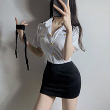 Load image into Gallery viewer, 4 Piece Hostess Costume Nighty (5187)