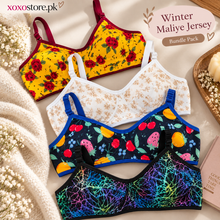 Load image into Gallery viewer, Premimum Winter Thick , Streachable Malayie Jersey - Colorfull Pack of 4