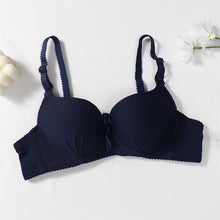 Load image into Gallery viewer, Bow Style Single Padded Wired Pushup Daily Wear Bra