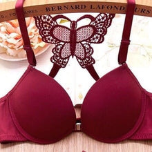 Load image into Gallery viewer, Front Open Butterfly Bra Single Padded ( Only Bra)