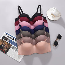 Load image into Gallery viewer, Smooth Half Cup Wired Pushup Bra