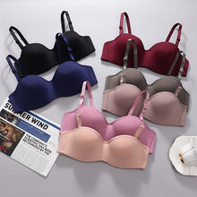 Load image into Gallery viewer, Smooth Half Cup Wired Pushup Bra