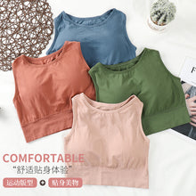 Load image into Gallery viewer, Sleevless Light Padded Relaxing Top