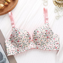 Load image into Gallery viewer, Double Padded Very Soft & Smooth Pushup Flowers Bra