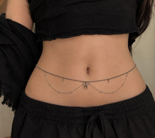 Load image into Gallery viewer, Noor’s Collection Delicate  Waist Chain Antique Gold color and silver
