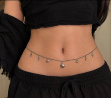 Load image into Gallery viewer, Noor’s Collection Delicate  Waist Chain Antique Gold color and silver

