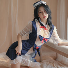 Load image into Gallery viewer, 3 Piece Bow Style Elegant Net Nighty
