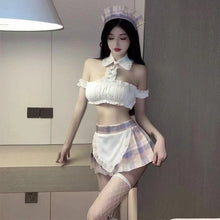 Load image into Gallery viewer, 7 Piece Short Skirt Type Nighty
