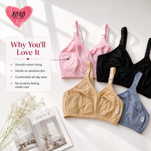 Load image into Gallery viewer, Pack of 4 Very Fine Quailty Chicken Cotton Bras
