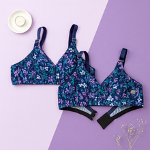 Load image into Gallery viewer, Colorfull Design Mix  Fabric Bra
