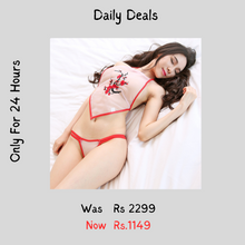 Load image into Gallery viewer, V Design Elegant Net Nighty
