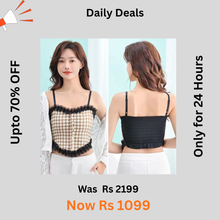 Load image into Gallery viewer, Corset Design  Padded Tank Top/ Camisole
