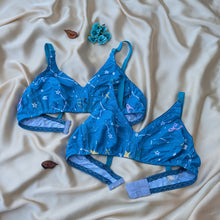 Load image into Gallery viewer, Colorfull Design Mix  Fabric Bra
