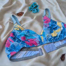 Load image into Gallery viewer, Colorfull Design Mix  Fabric Bra
