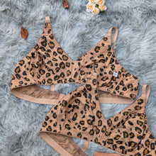 Load image into Gallery viewer, Colorfull Design Mix  Fabric Bra
