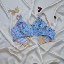 Load image into Gallery viewer, Colorfull Design Mix  Fabric Bra
