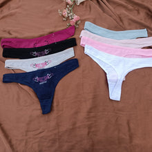 Load image into Gallery viewer, Sweet Written Cotton Thongs
