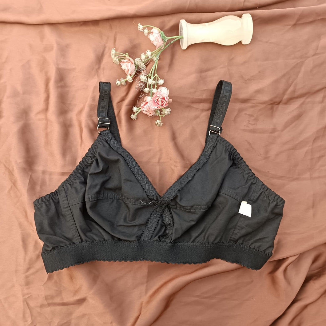 Basic Cotton Bras with Lower Elastic Band
