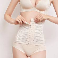 Load image into Gallery viewer, 6 Hooks Waist Trimmer &amp; Belly Shaper Belt/Body Shaper Breathable
