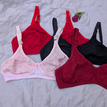 Load image into Gallery viewer, Very Soft Cotton Chicken Non Padded Bra's
