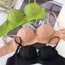 Load image into Gallery viewer, Very Soft &amp; Smooth  Padded Elastane Bra
