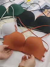 Load and play video in Gallery viewer, Front Open Very Soft &amp; Smooth Strings Bra ( Only Bra )
