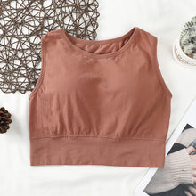Load image into Gallery viewer, Sleevless Light Padded Relaxing Top
