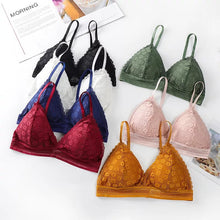 Load image into Gallery viewer, French Style V shape Net Bra

